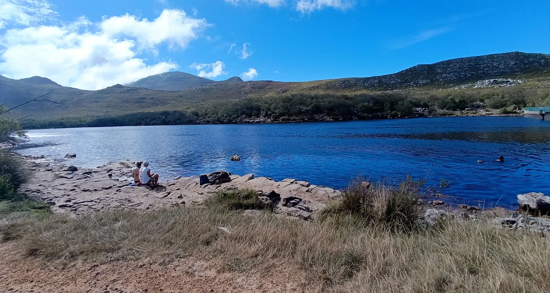 Silvermine hiking trails near Cape Town