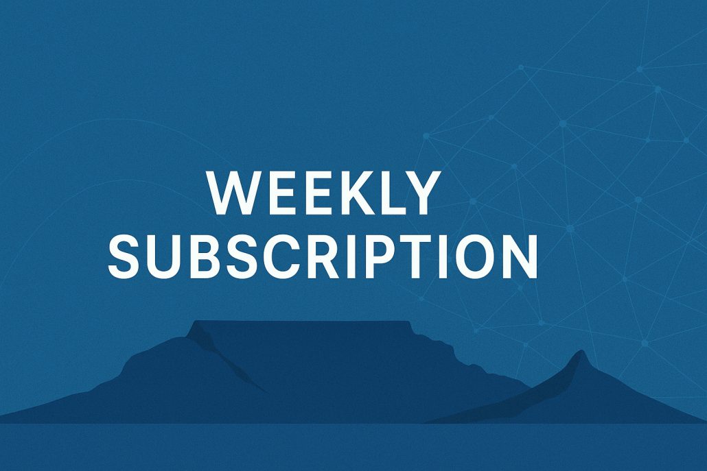 Weekly Subscription – Cape Town 101